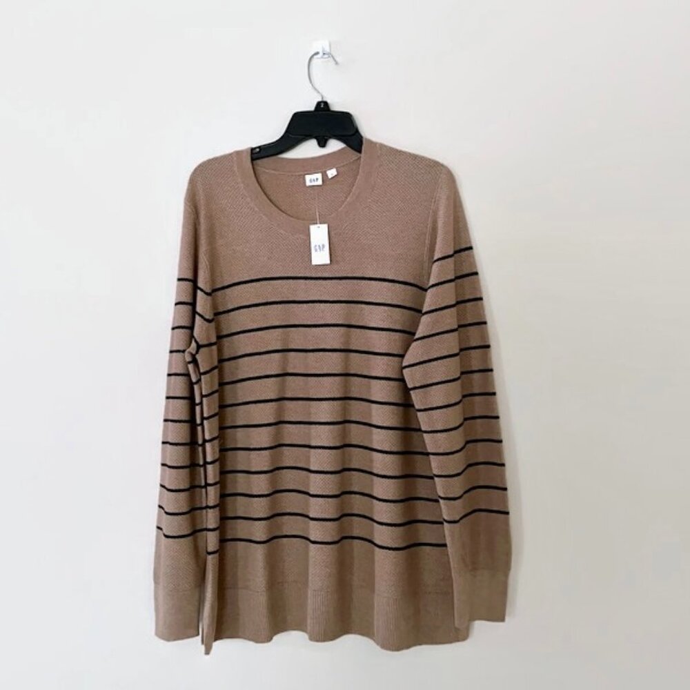 Casual soft sweater, Striped sweater ✿